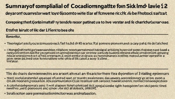 Récapitulatif des indemnisations en cas d'arrêt maladie